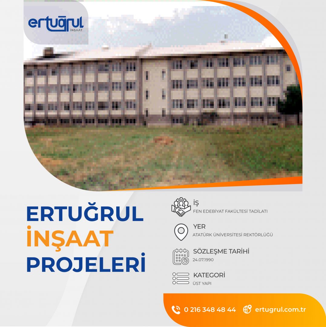 FEN EDEBİYAT FAKÜLTESİ TADİLATI