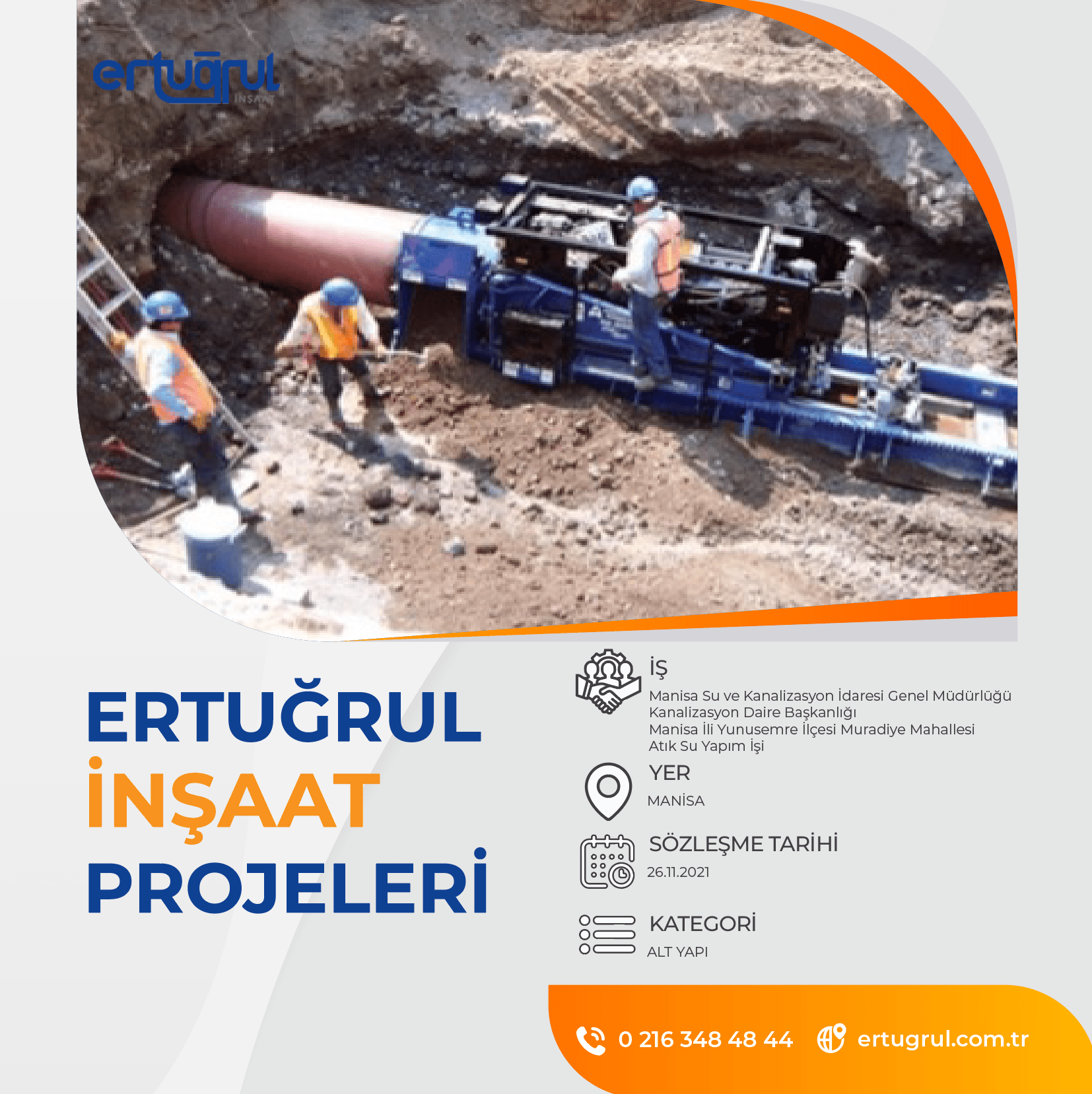 Manisa İli Yunusemre İlçesi Muradiye Mahallesi Atık Su 