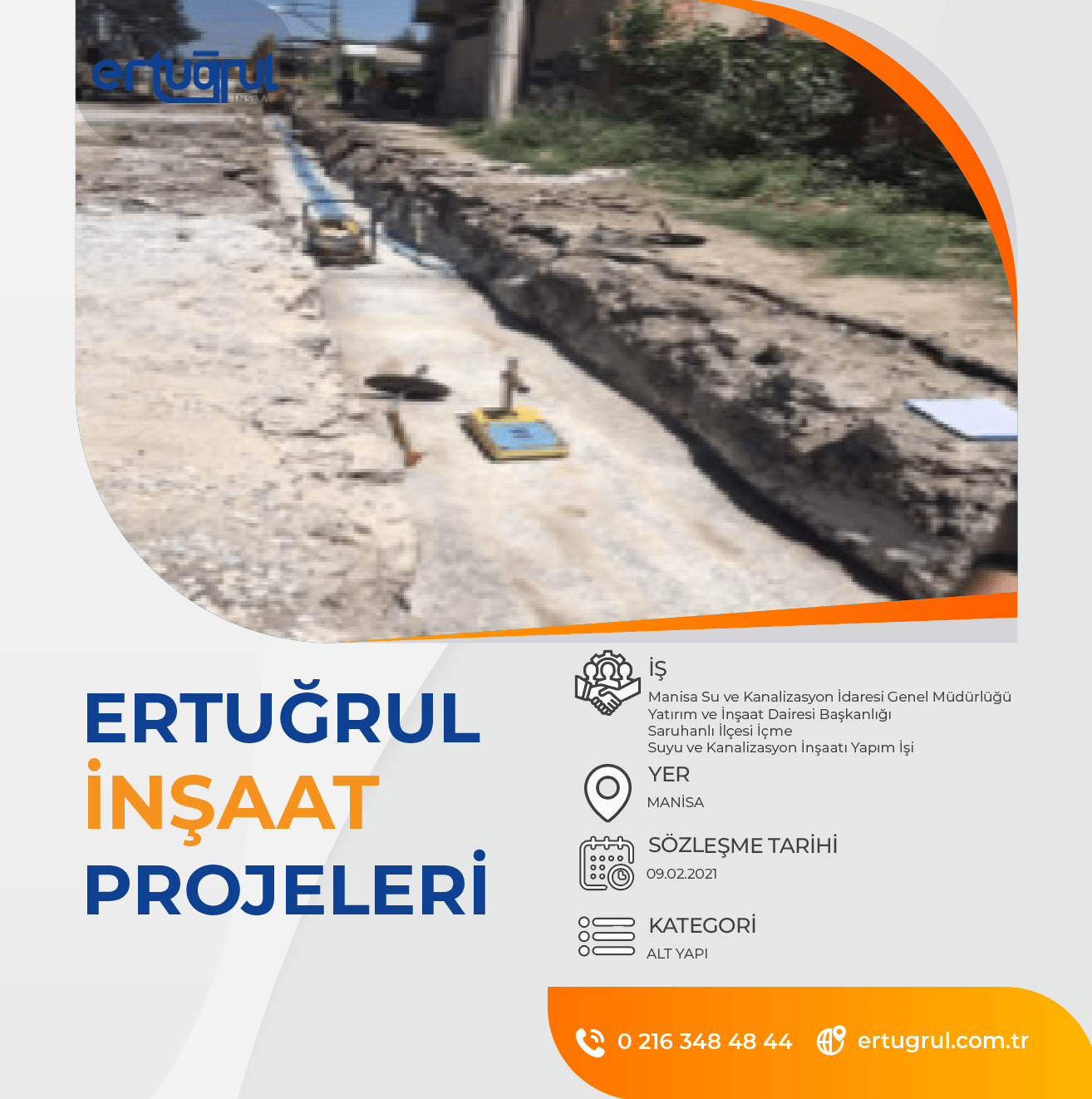 Saruhanlı İlçesi İçme Suyu ve Kanalizasyon İnşaatı Yapı